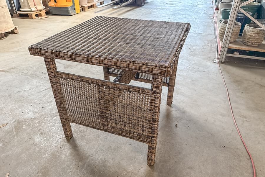 Gartentisch \Rattanstyle\